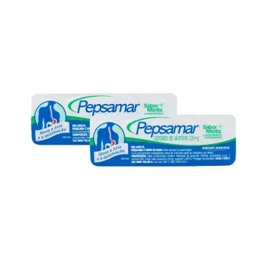 Kit 2 Pepsamar 230mg com 10 Comprimidos Mastigáveis