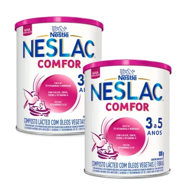 Kit 2 Neslac Comfor Composto Lácteo 800g