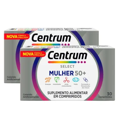 Kit 2 Centrum Select Mulher 30 Comprimidos