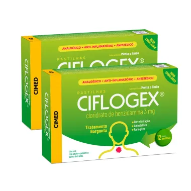 Kit 2 Ciflogex Pastilhas