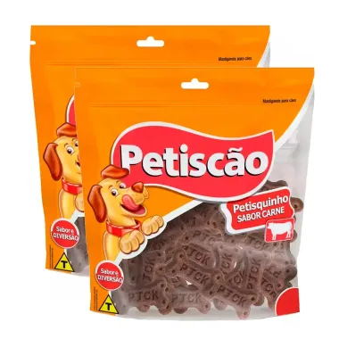 Kit 2 Petisquinho de Carne Pesticão 250g