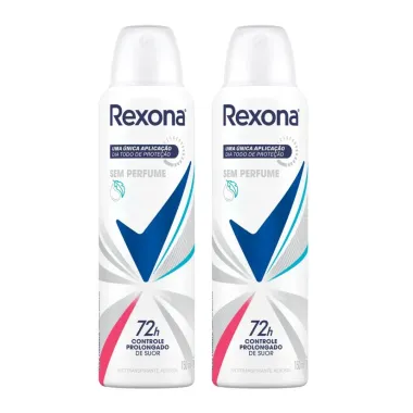 Kit 2 Desodorante Rexona Sem Perfume