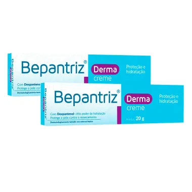 Kit 2 Bepantriz Derma Creme com 20g Bisnaga