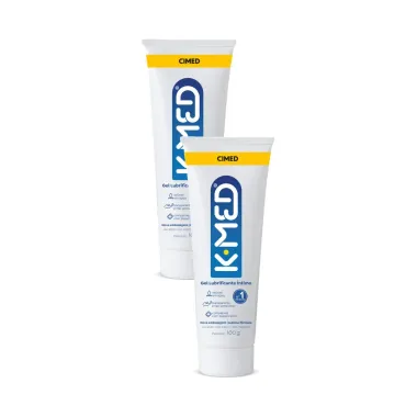 Kit 2 Gel Lubrificante &Iacute;ntimo K-Med 100g