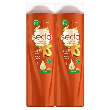 Kit Shampoo Seda Joias da Natureza Abacate e Karité 325ml