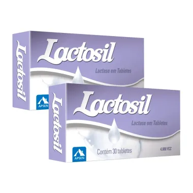 Kit 2 Lactosil 4.000 FCC com 30 Tabletes