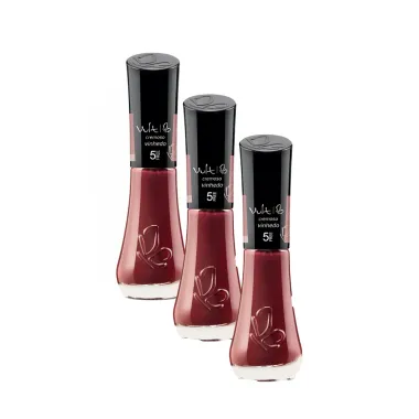 Kit 3 Esmalte Vult 5Free Vinhedo