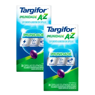 Kit Targifor Imunidade A-Z com 30 Cápsulas Gelatinosas Moles