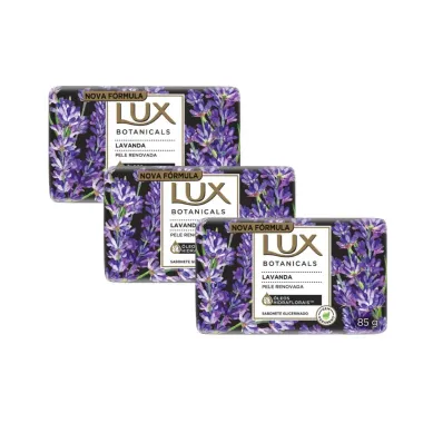 Kit 3 Sabonete em Barra Lux Botanicals