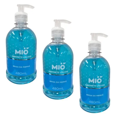 Kit 3 Sabonete Líquido Mió Brisa da Manhã 480ml