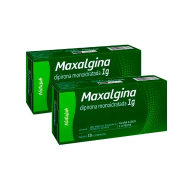 Kit 2 Maxalgina 1g com 10 Comprimidos
