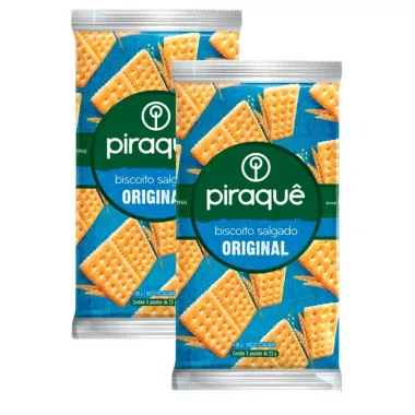 Biscoito Salgado Piraquê Original 138g