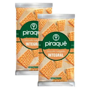Biscoito Salgado Piraquê Integral 138g