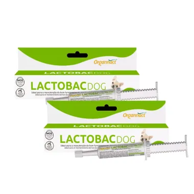 Lactobac Dog Organnact Suplemento Vitamínico 13ml