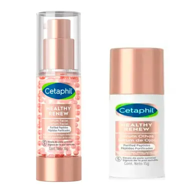 Kit Cetaphil Healthy Renew Sérum Facial 30g e Sérum Anti-idade para Olhos 15g