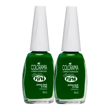Kit 2 Esmalte Colorama Fini Cor Avisa Que é Fini 8ml