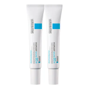Kit 2 Cicaplast Baume B5+ La Roche Posay Cuidado Multirreparador Calmante 20ml