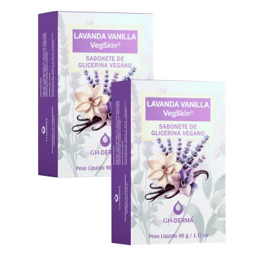 Kit 2 Sabonete GH Glicerina Vegano com Óleos e Lavanda de Provenza 90g