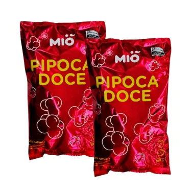 Kit 2 Pipoca Doce Mió 200g