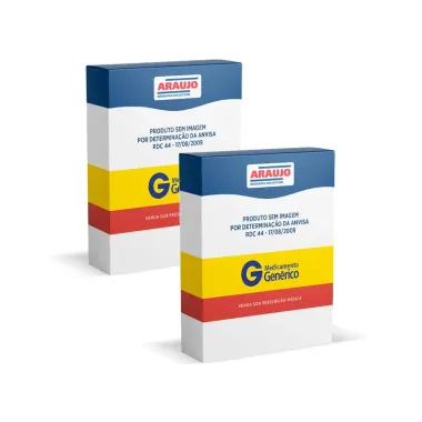 Kit 2 Nistatina Medley Gen&eacute;rico Creme Vaginal 60g com 14 Aplicadores