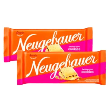 Chocolate Neugebauer Branco com Cookies 80g