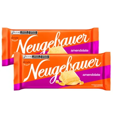 Chocolate Neugebauer Branco Amendolate 80g