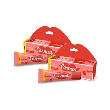 Kit 2 Hidrante Labial Carmed Ma&ccedil;&atilde; do Amor com Cor 10g
