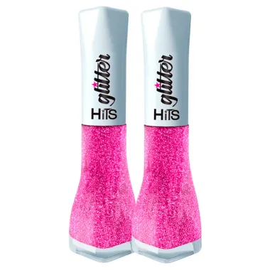 Kit 2 Esmalte Hits Glitter 5Free Cor Amsterdam 8ml