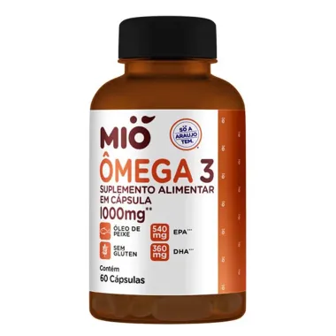 Kit 2 &Ocirc;mega 3 1000mg Mi&oacute; 60 C&aacute;psulas