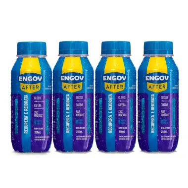 Kit 4 Bebida Engov After Berry Vibes 250ml