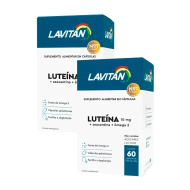 Kit Lavitan Luteína 60 Cápsulas