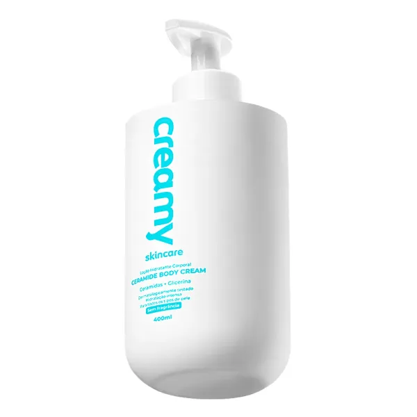 Loção Hidratante Corporal Creamy Skincare Ceramide Body Cream Sem