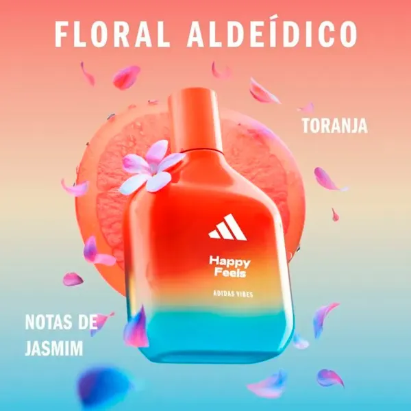 Perfume Adidas Vibes EDP Happy Feels EAU de Parfum 30ml - Drogaria