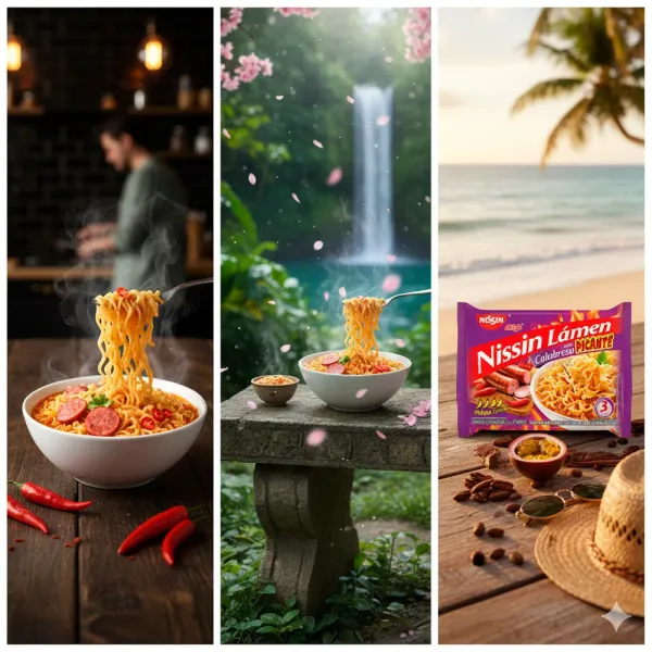 Macarrão Instantâneo Nissin Lámen Sabor Calabresa Picante 85g