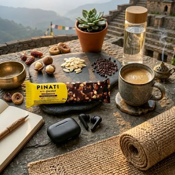 Barra de Cereais Pinati Nuts Gourmet Chocolate Amargo 25g