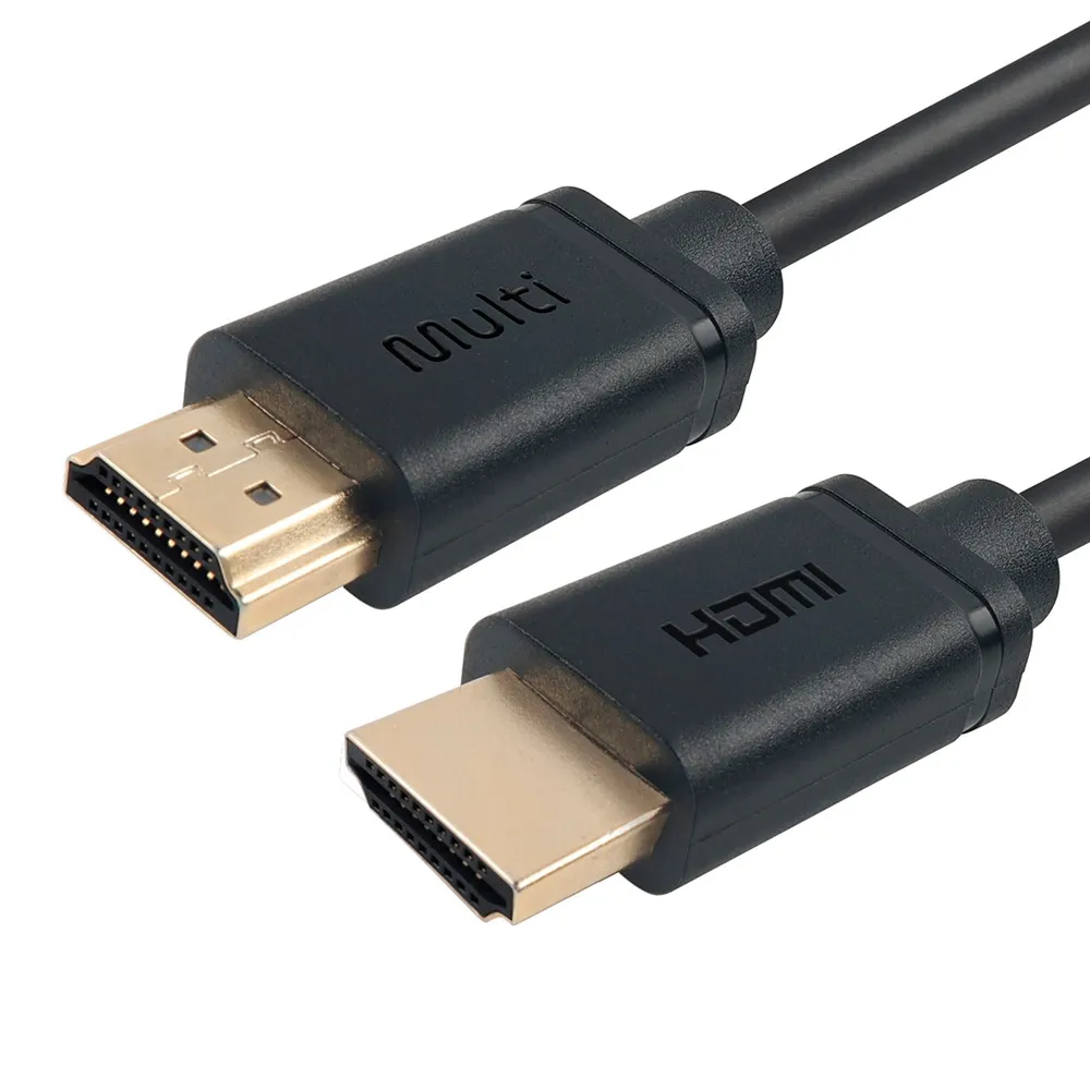 Cabo HDMI 2.0 Multilaser 4K Ultra HD Preto WI515 1,5 Metros