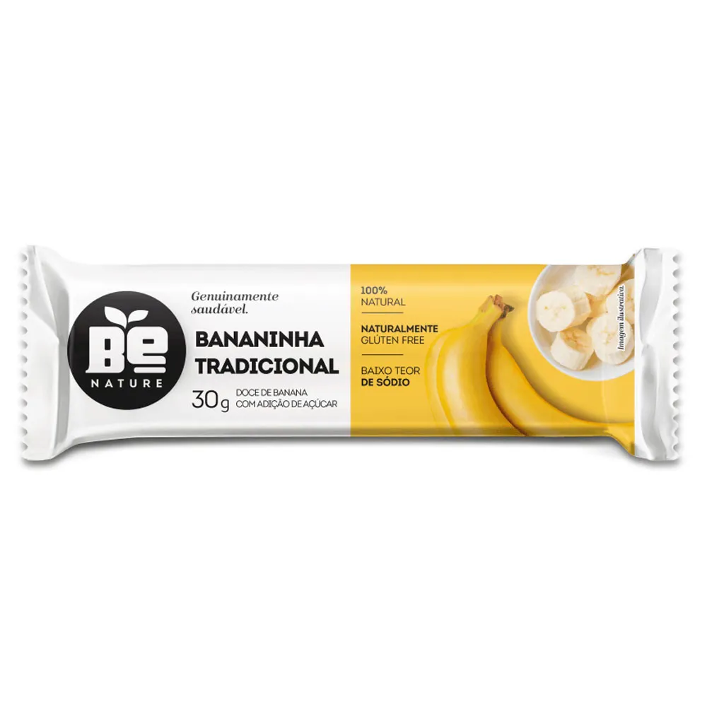 Doce de Banana Be Nature Bananinha Tradicional 30g