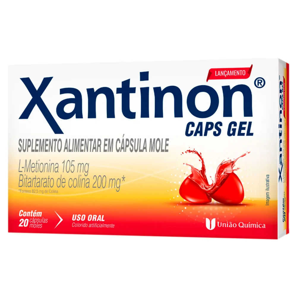 Xantinon Caps Gel 20 Cápsulas