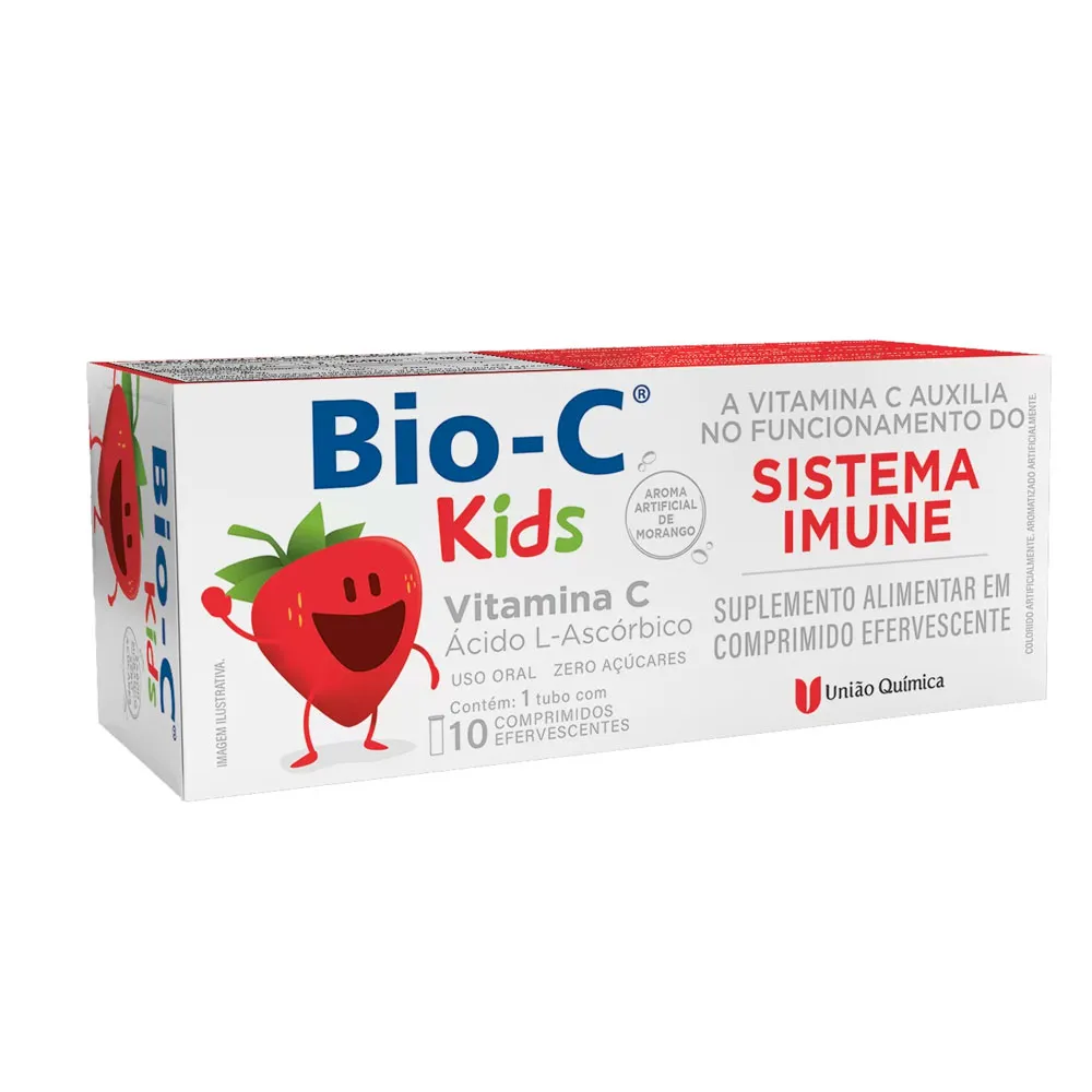 Bio - C Kids Vitamina C  Sistema Imune 10 Comprimidos