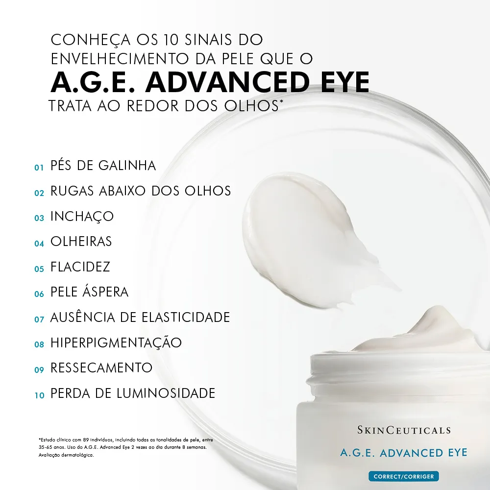 A.G.E. Advanced Eye SkinCeuticals 15ml - Drogaria Araujo
