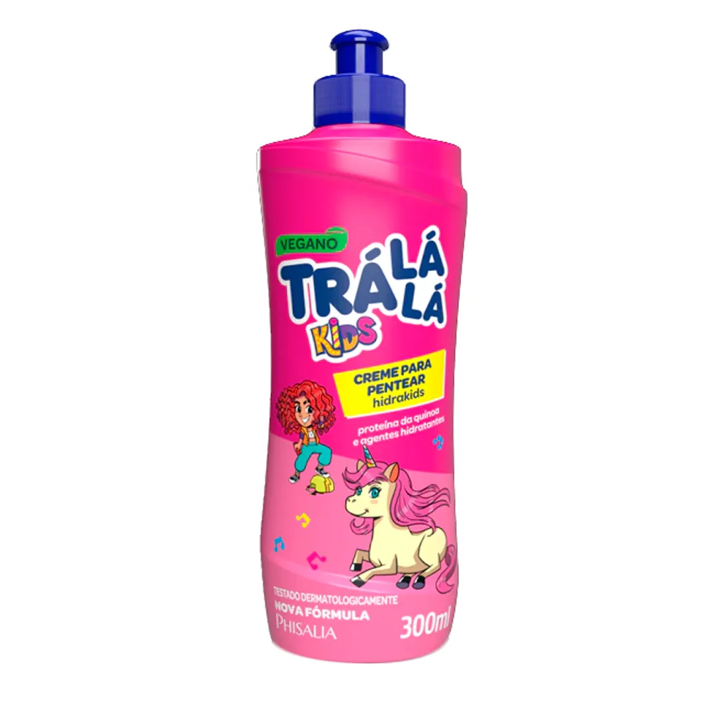 Creme de Pentear Trá Lá Lá Kids Hidrakids Vegano 300ml