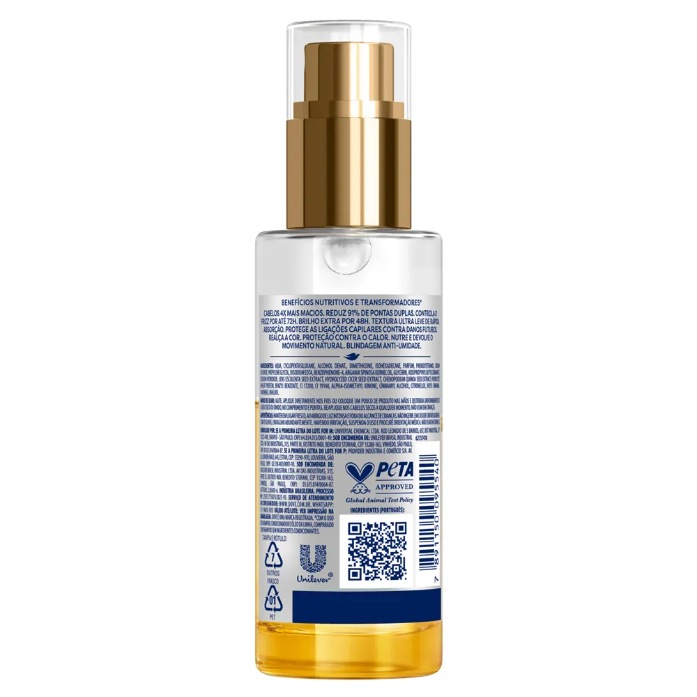 Óleo e Sérum Bifásico Dove Bond Intense Repair Spray 110ml_3