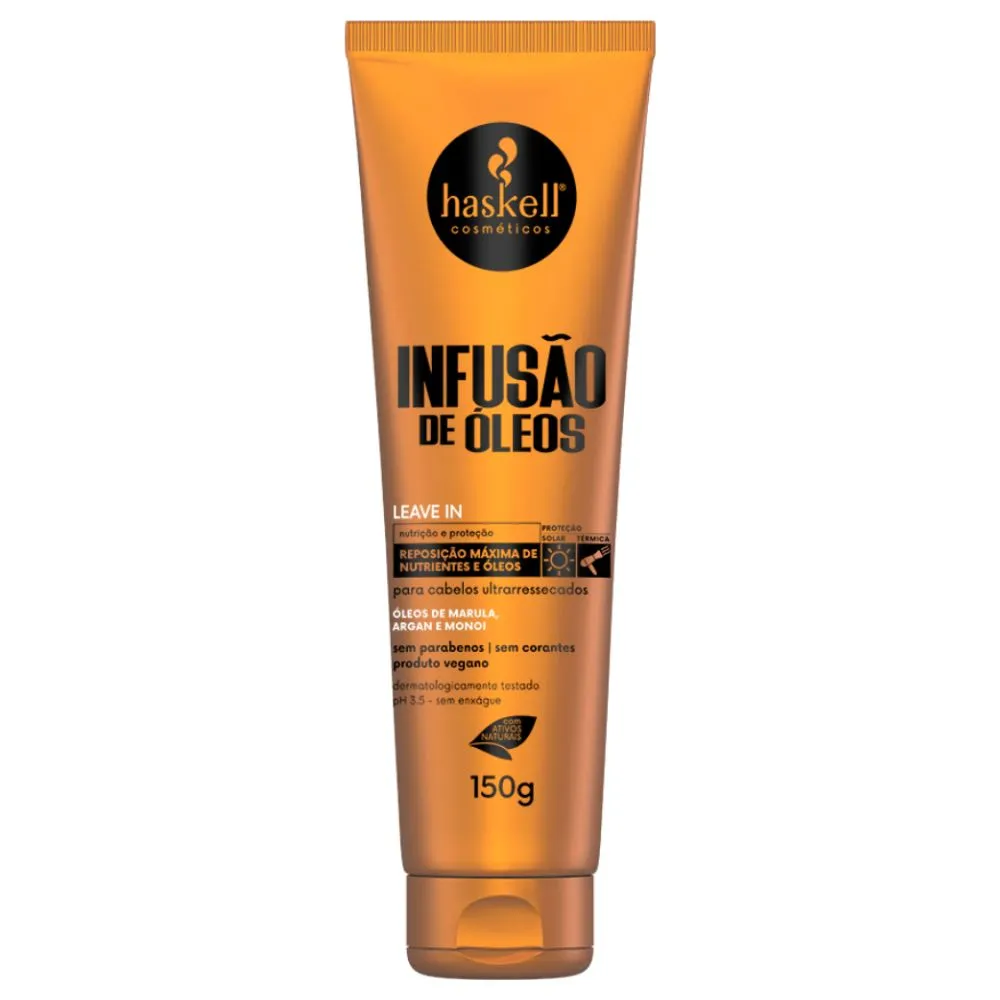 Leave In Kaskell Infusão de Óleos Marula Argan e Monoi 150g