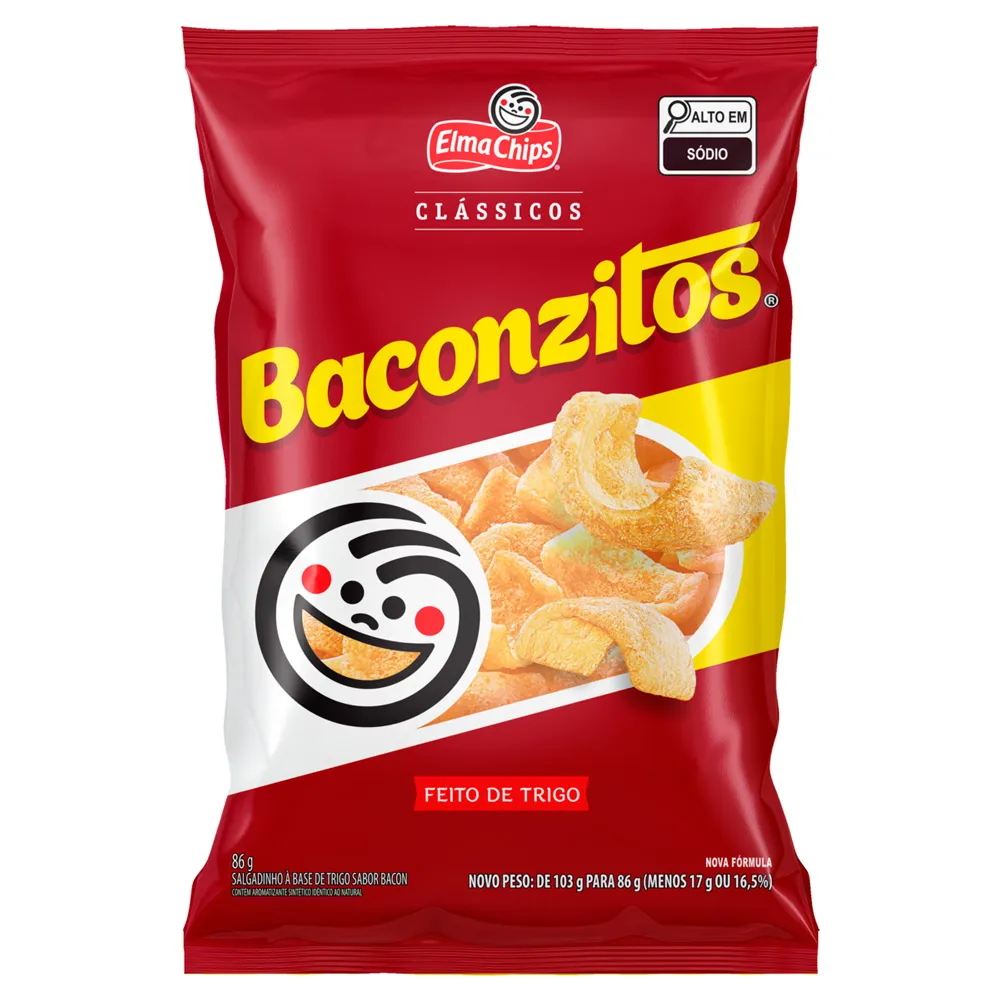 Baconzitos Elma Chips 86g