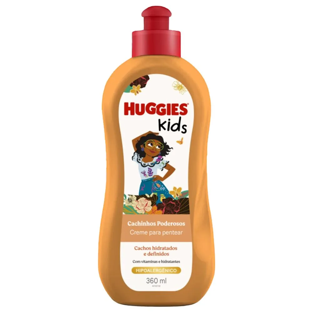 Creme para Pentear Huggies Kids Cachinhos Poderosos 360ml