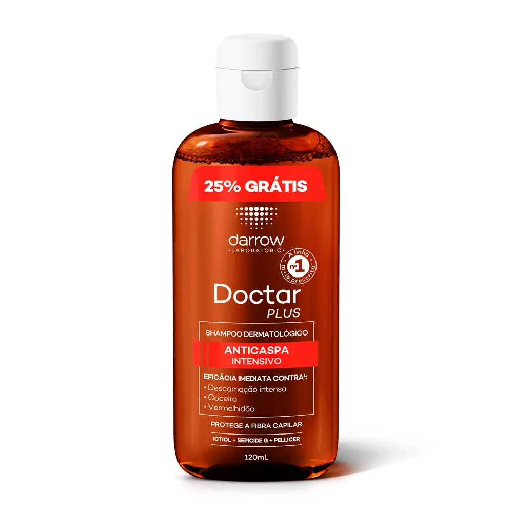 Doctar Plus Darrow Shampoo Anticaspa Intensivo 120ml Ganhe 25%