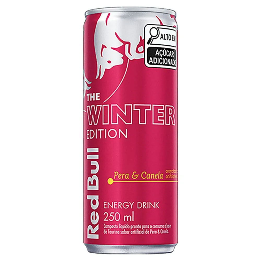 Energético Red Bull he Winter Edition Pera e Canela 250ml