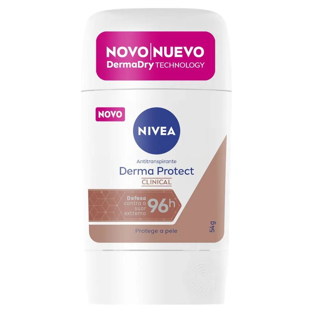 Antitranspirante Barra Nivea Derma Protect Clinical 54g
