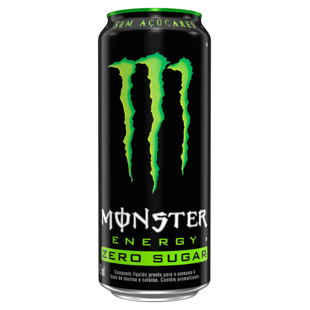 Energético Monster Energy Zero Açúcar 473ml