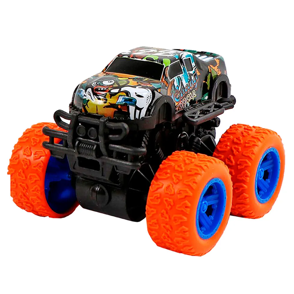 Carro Monster Road 4x4 Power Fricção Art Brinq 3+ Anos Cores